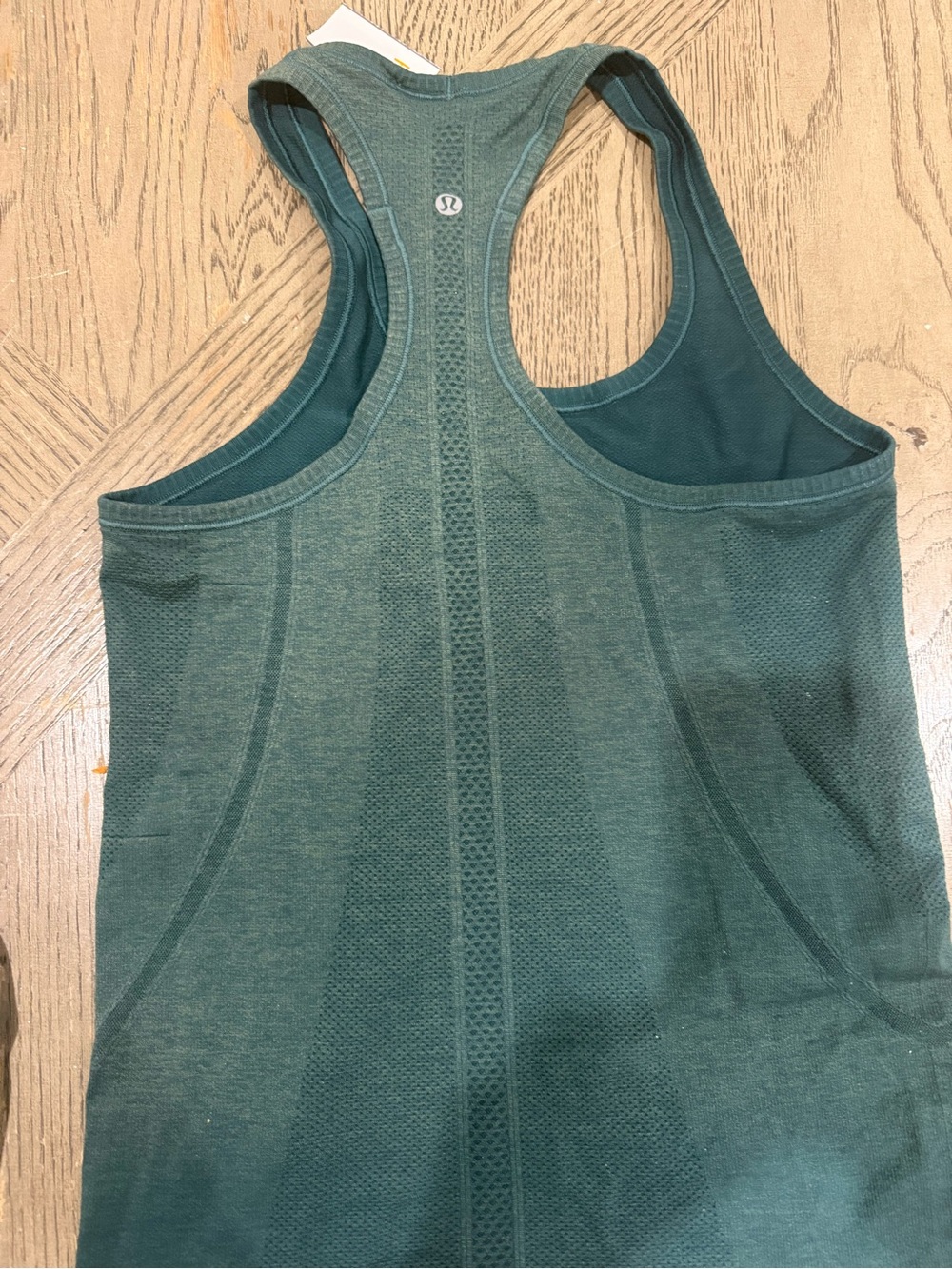 lululemon athletica dam green racerback tank
